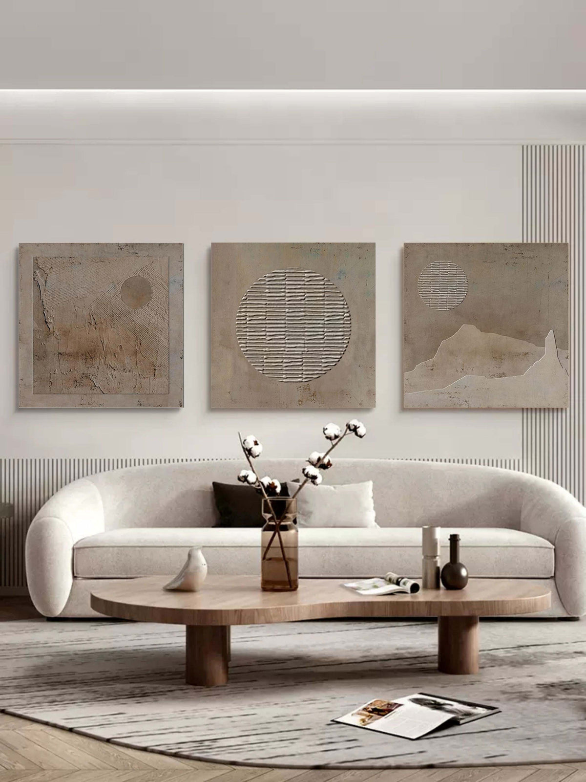 Abstract Painting Set Of 3 #SP062