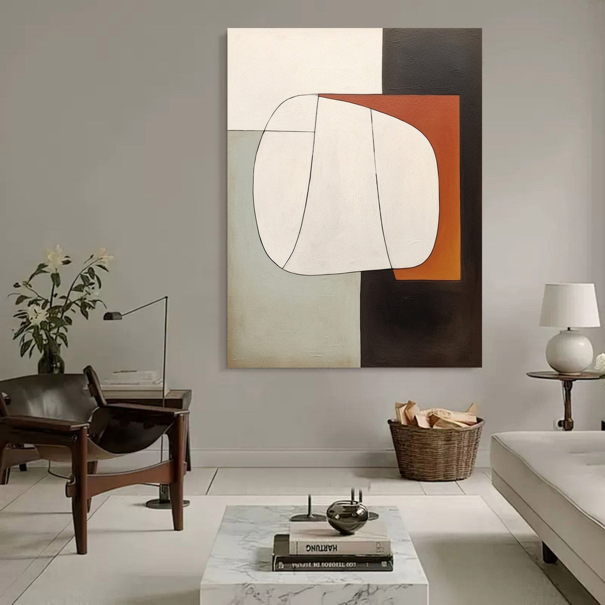 Art minimaliste contemporain #MA066
