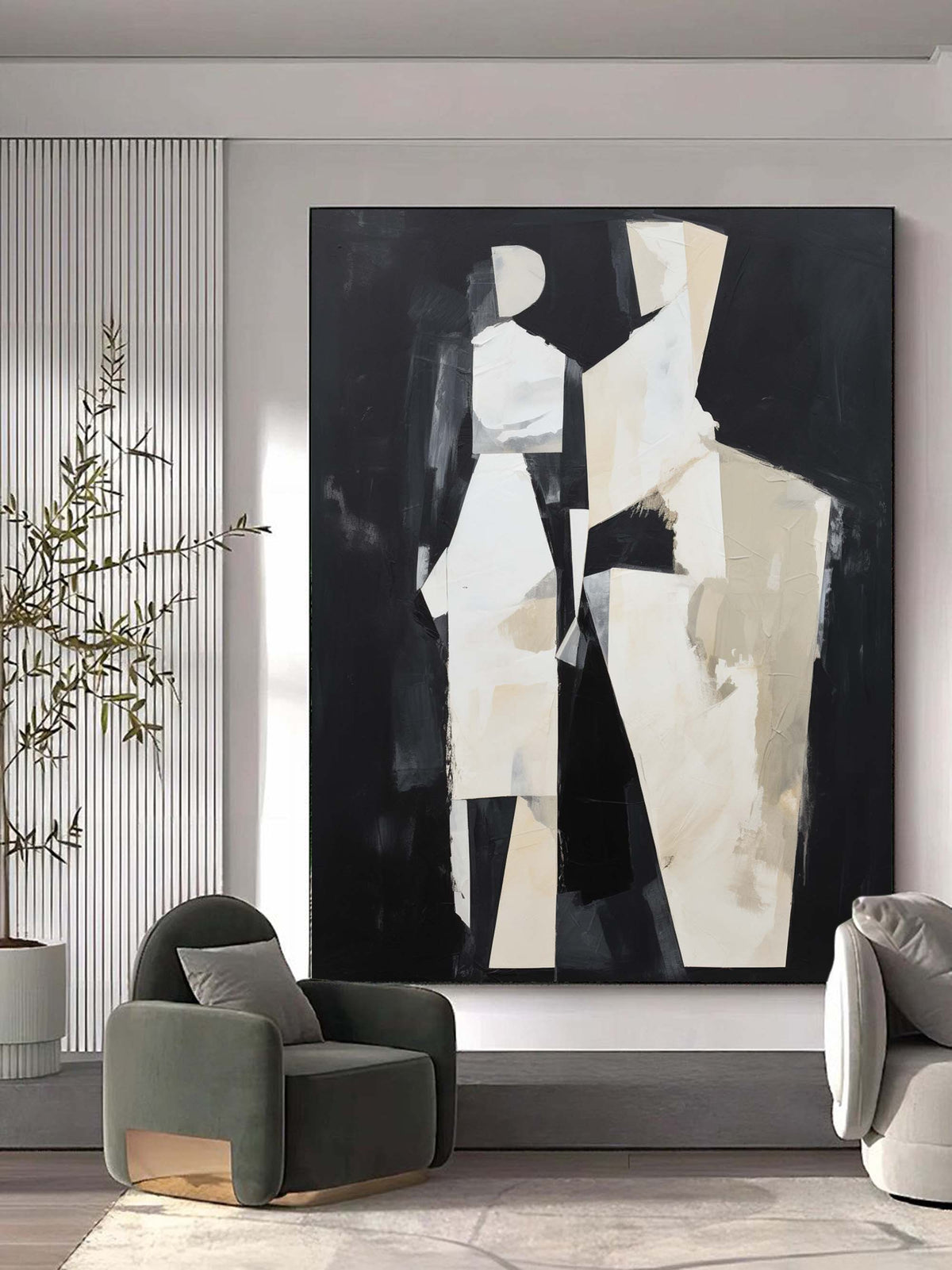 Art minimaliste contemporain #MA003