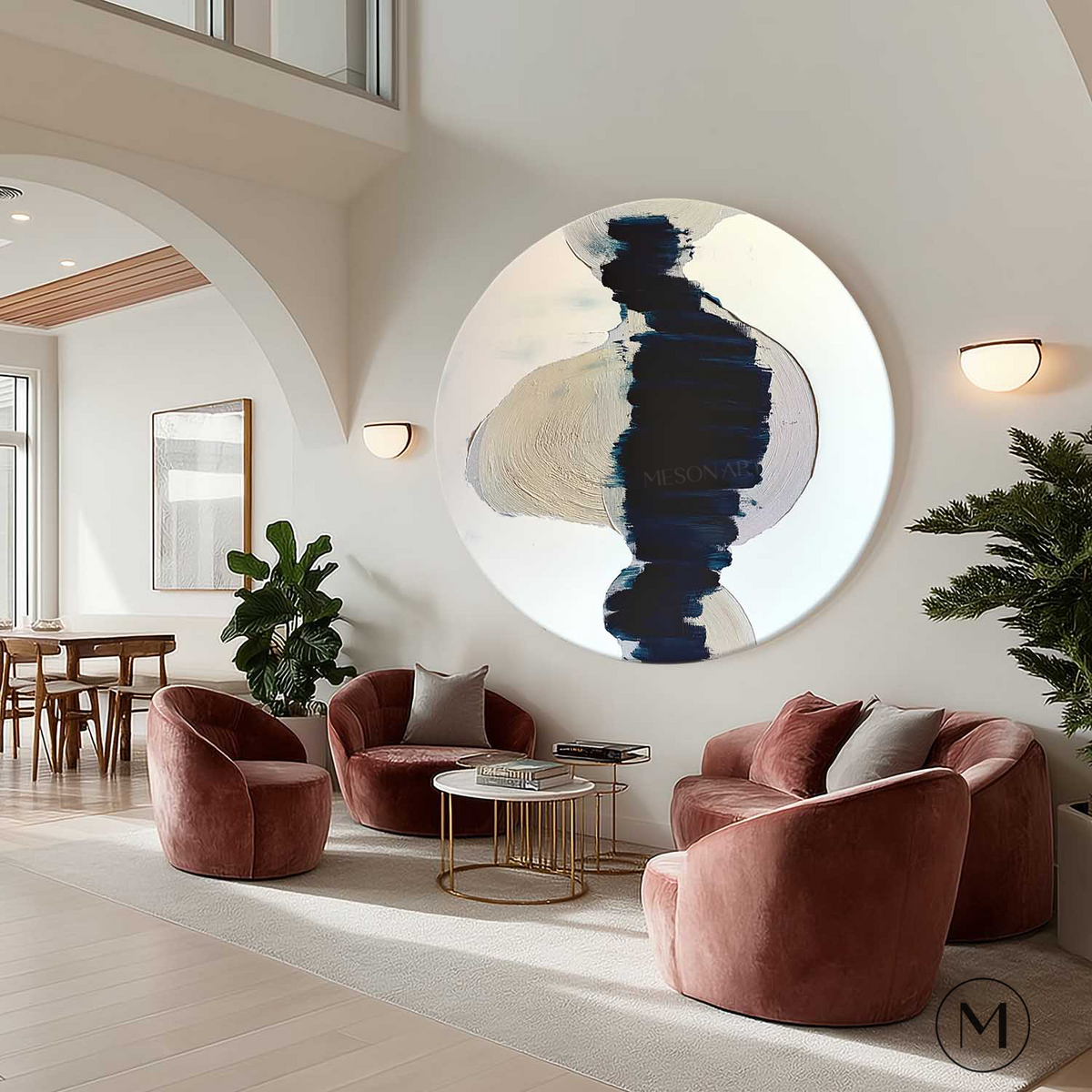 Round Wall Art #RWA018