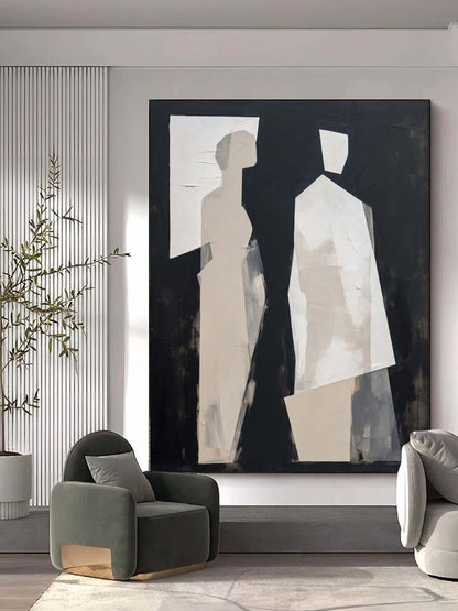 Art minimaliste contemporain #MA016