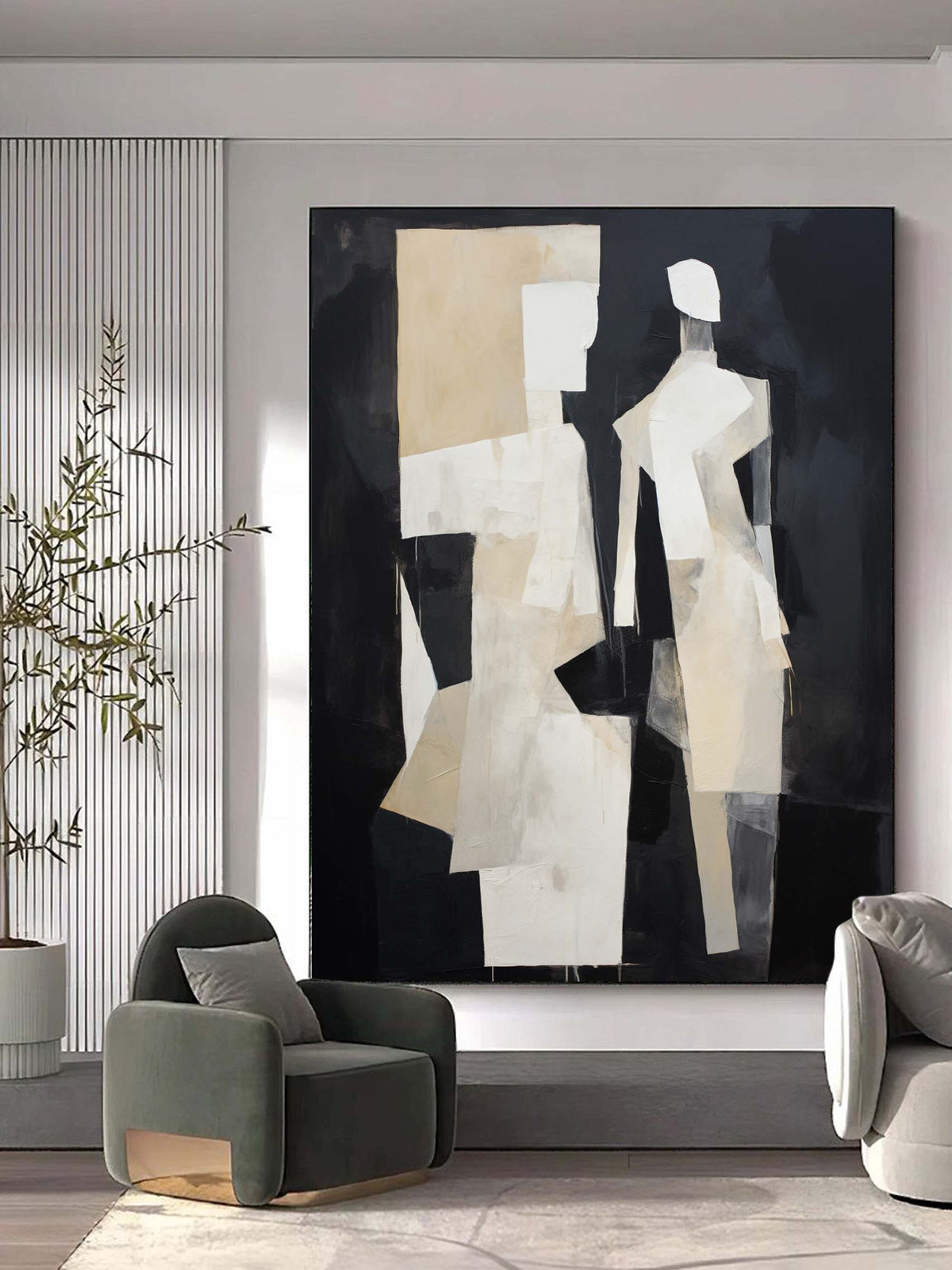 Art minimaliste contemporain #MA027
