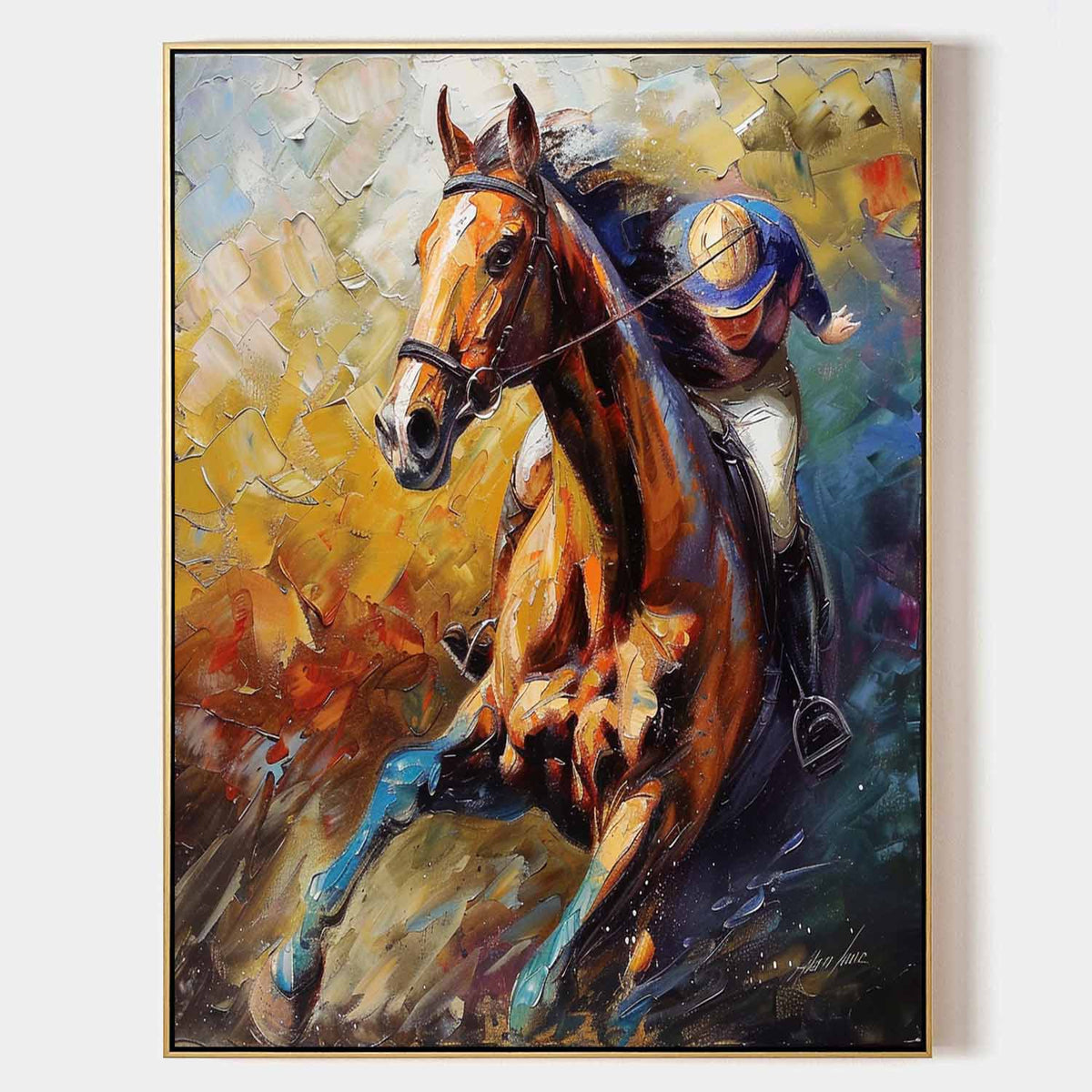 Contemporary Horse Art #HA031