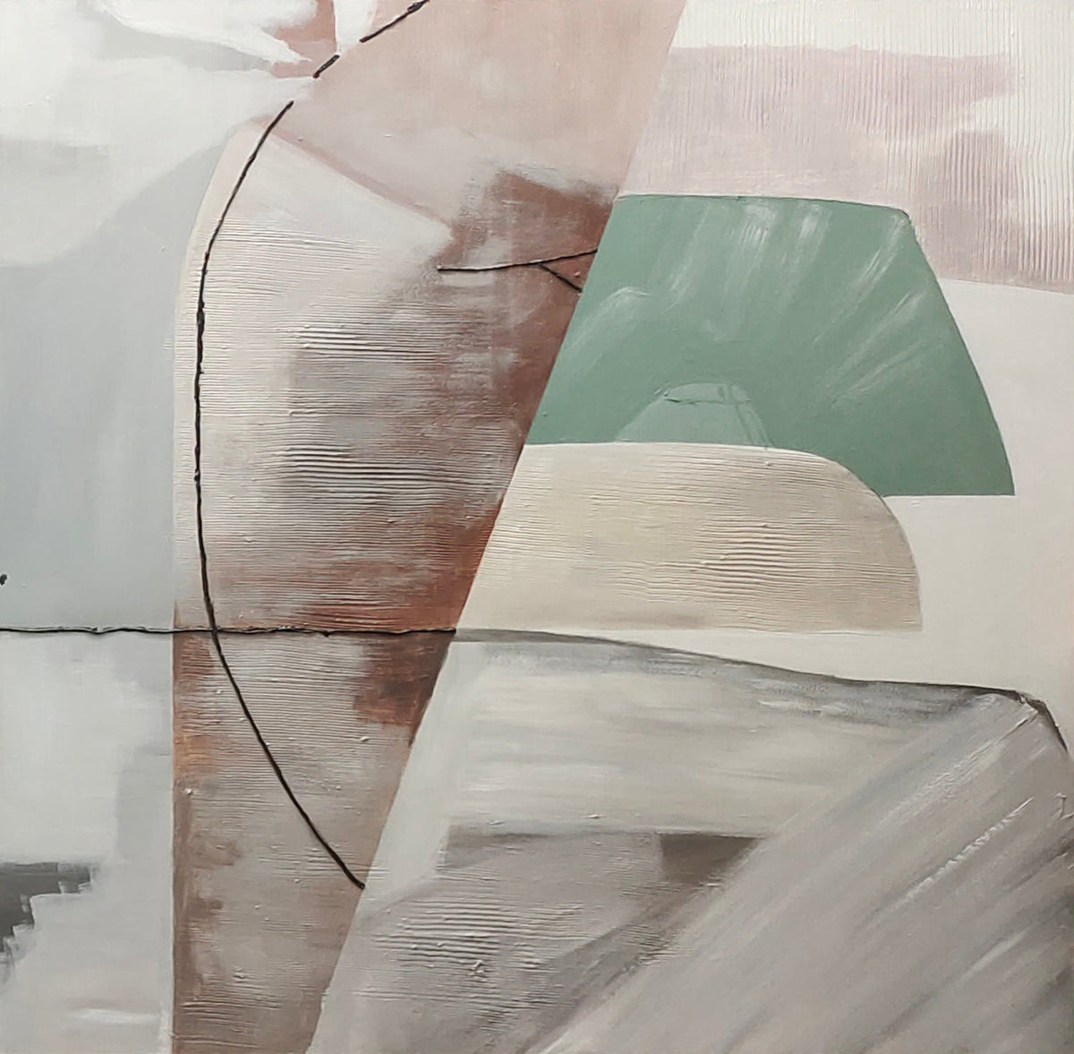 Ensemble de 3 peintures abstraites #SP158