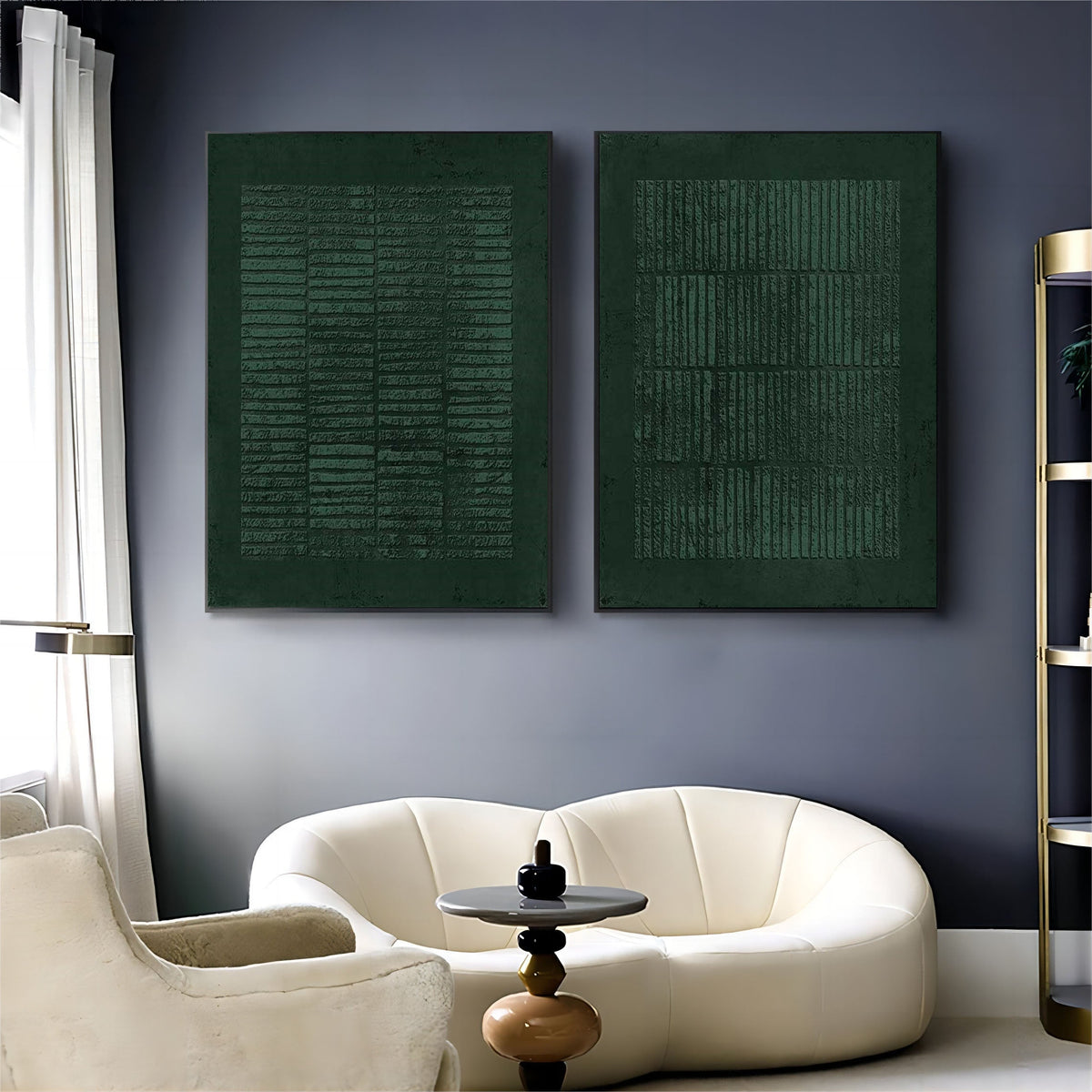 Abstract Painting Set Of 2 #SP063