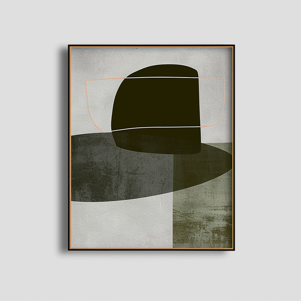 Ensemble de 3 peintures abstraites #SP150