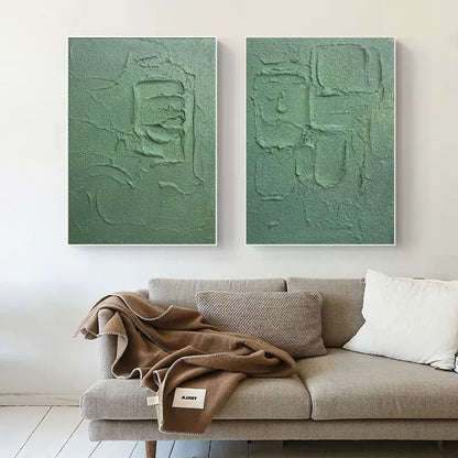 Abstract Painting Set Of 2 #SP073