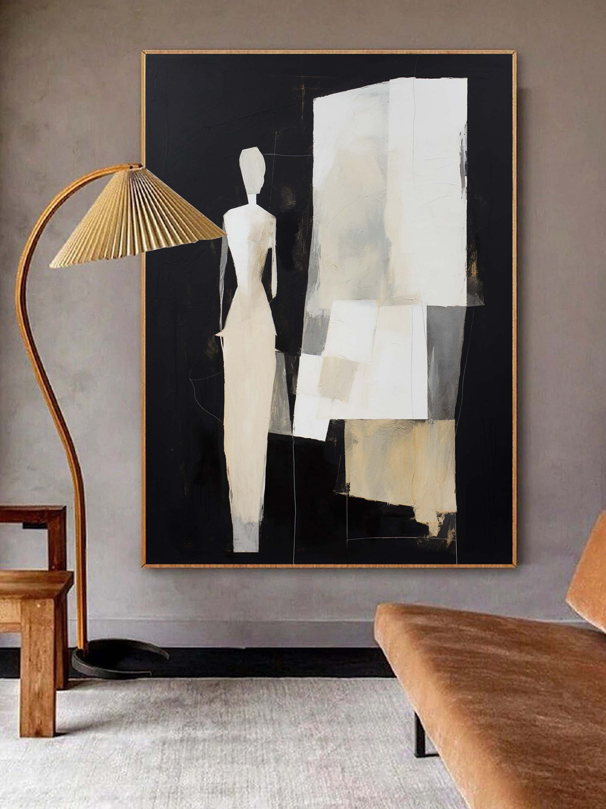 Art minimaliste contemporain #MA017