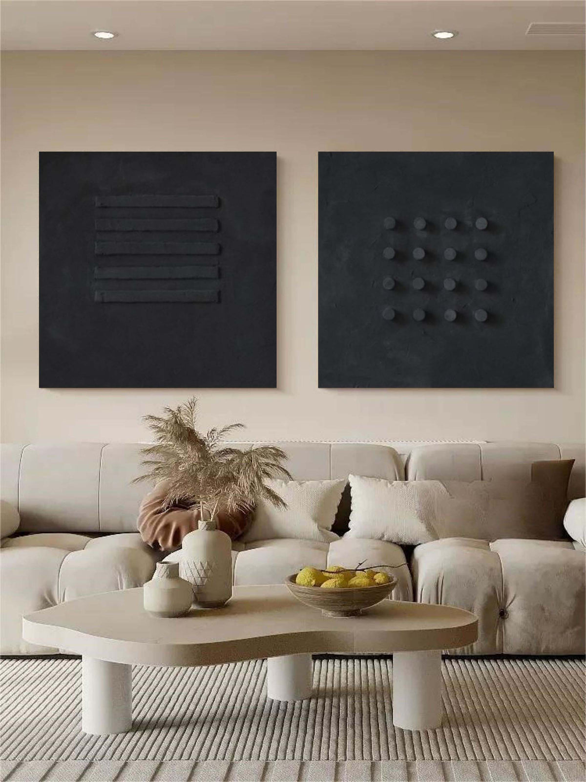 Abstract Painting Set Of 2 #SP140