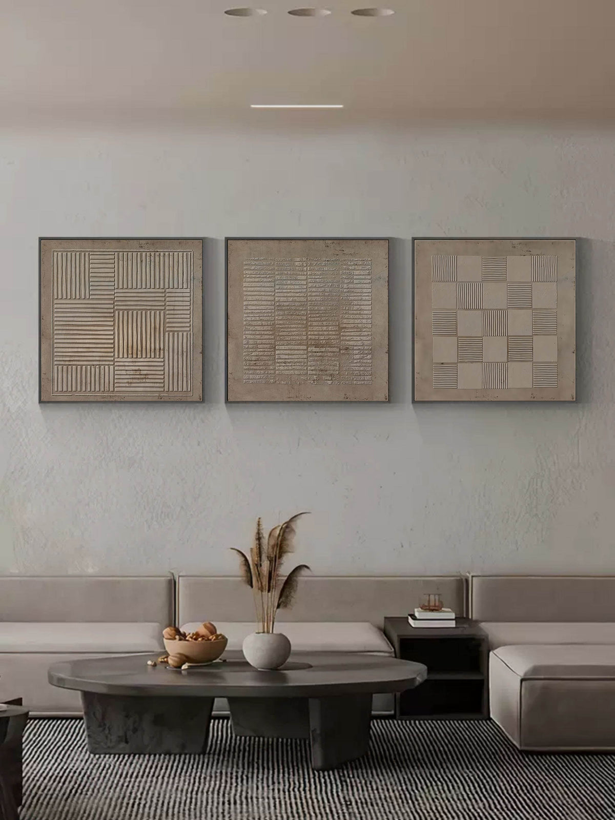 Abstract Painting Set Of 3 #SP060