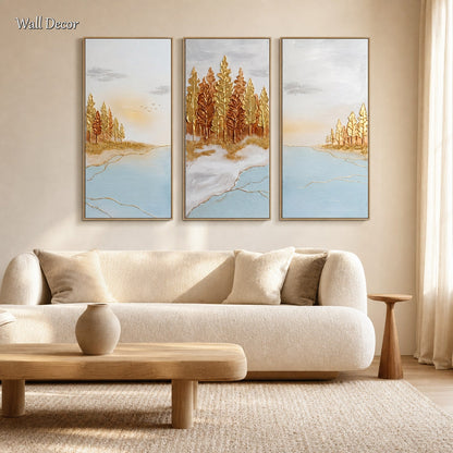Golden Lakeside Reverie #SG738