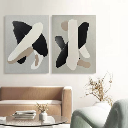 Abstract Painting Set Of 2 #SP072