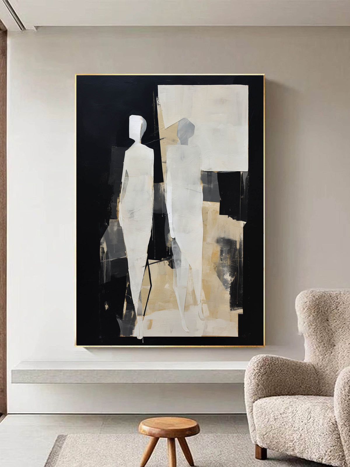Art minimaliste contemporain #MA022