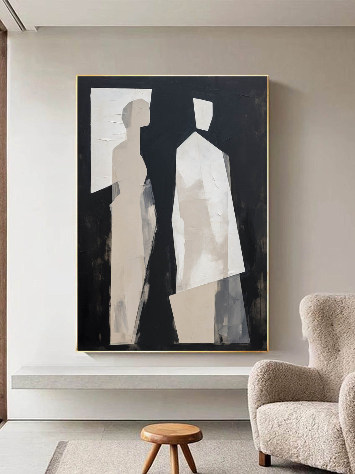 Art minimaliste contemporain #MA016