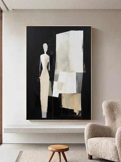 Art minimaliste contemporain #MA017