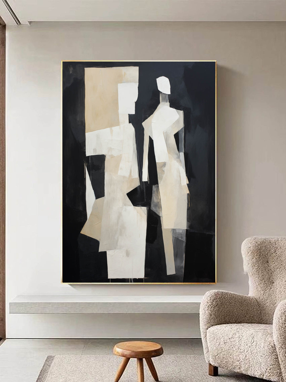 Art minimaliste contemporain #MA027