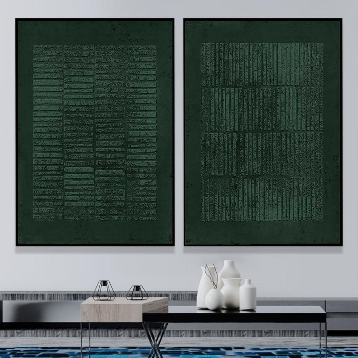 Abstract Painting Set Of 2 #SP063