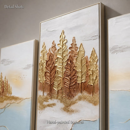 Golden Lakeside Reverie #SG738