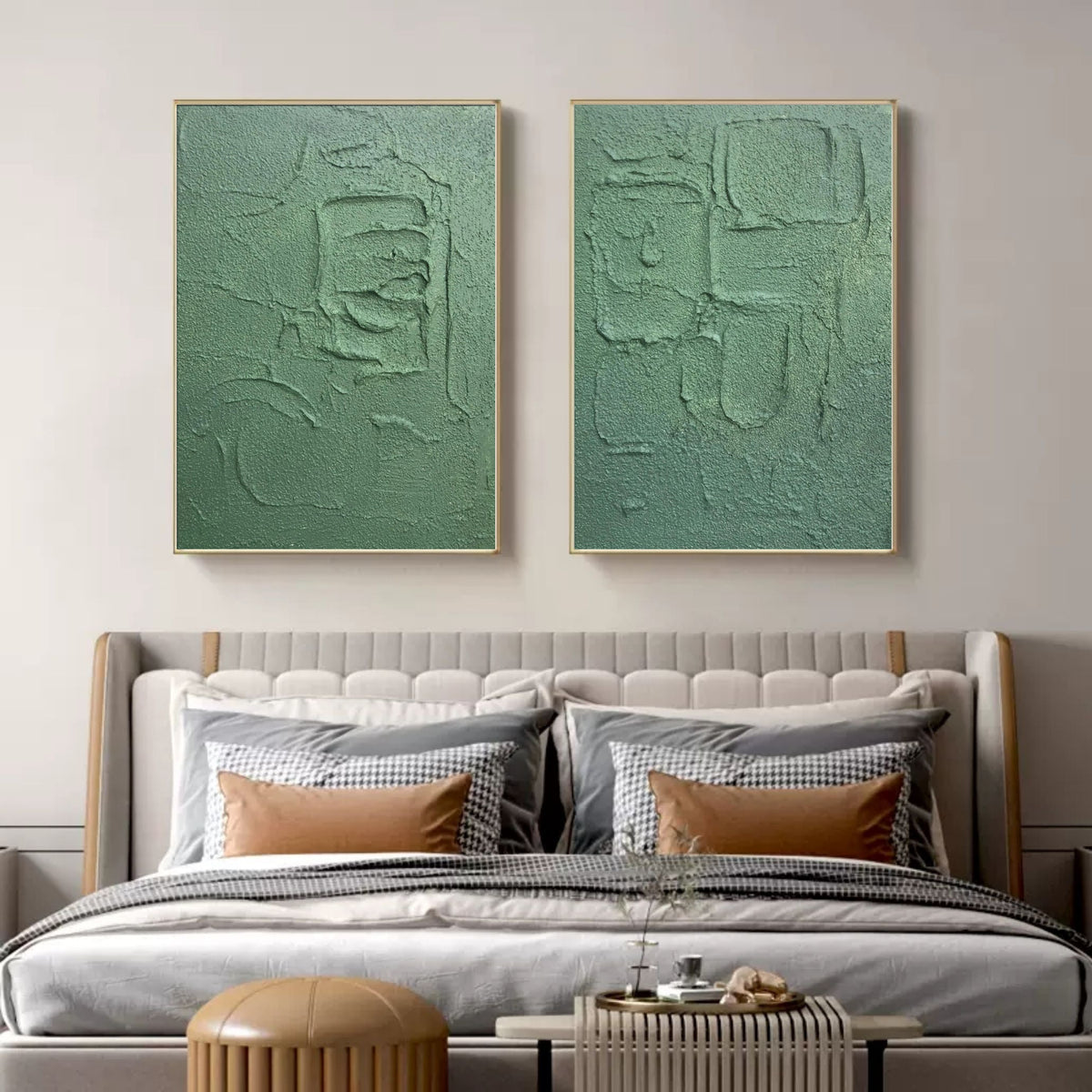 Abstract Painting Set Of 2 #SP073