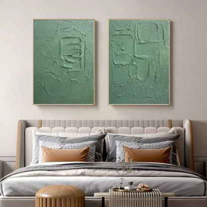 Abstract Painting Set Of 2 #SP073