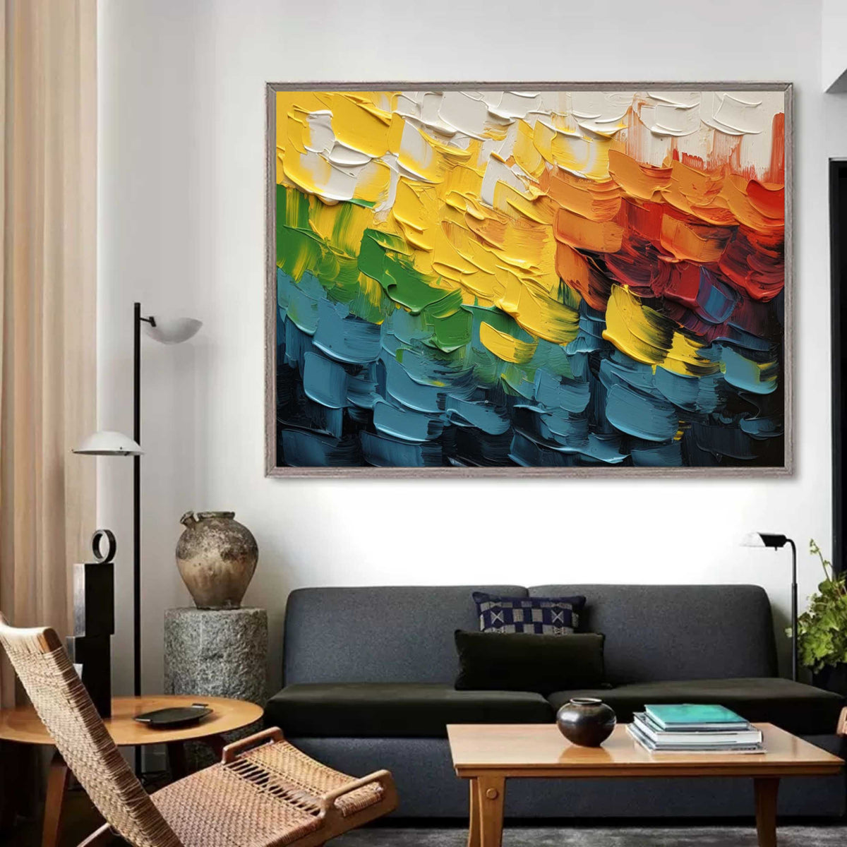 PEINTURE COLORÉE #CA130