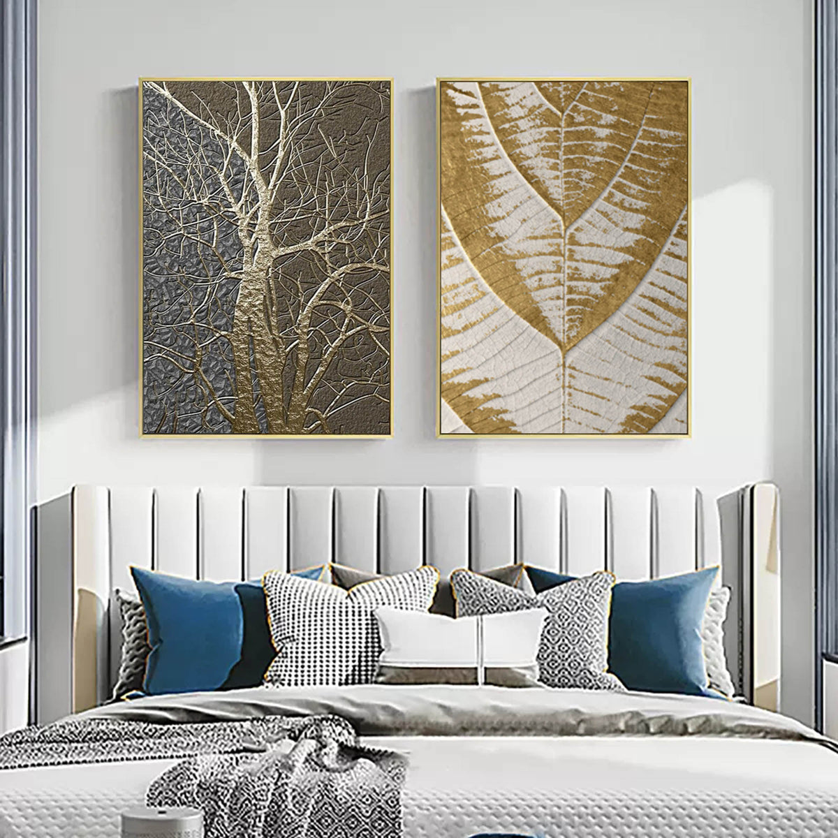 Abstract Painting Set Of 2 #SP012