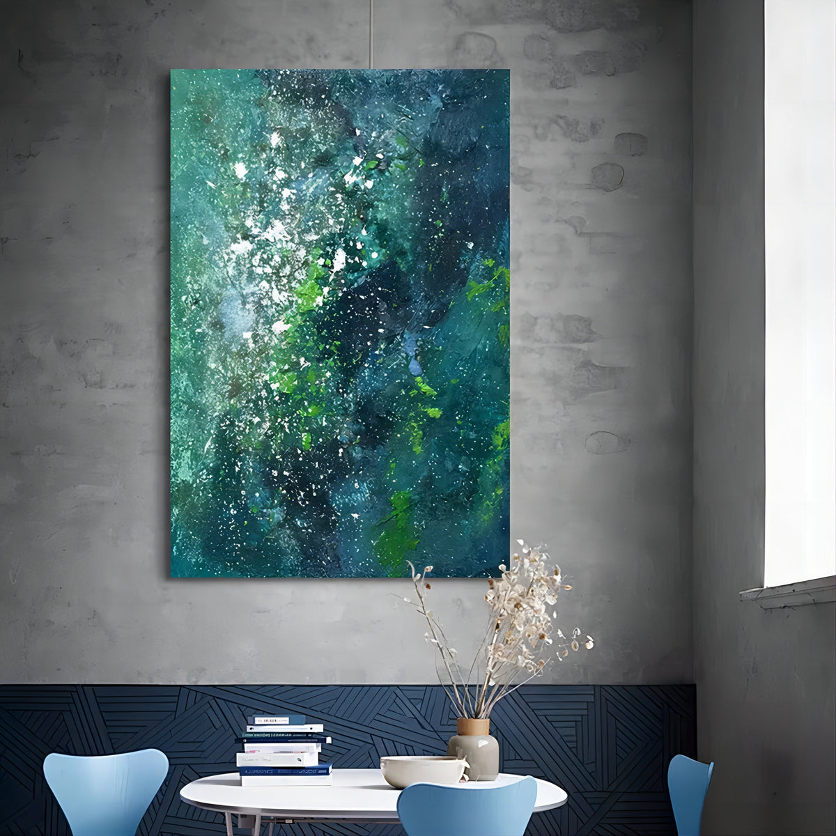 Peinture texturée à l'enduit #SG007