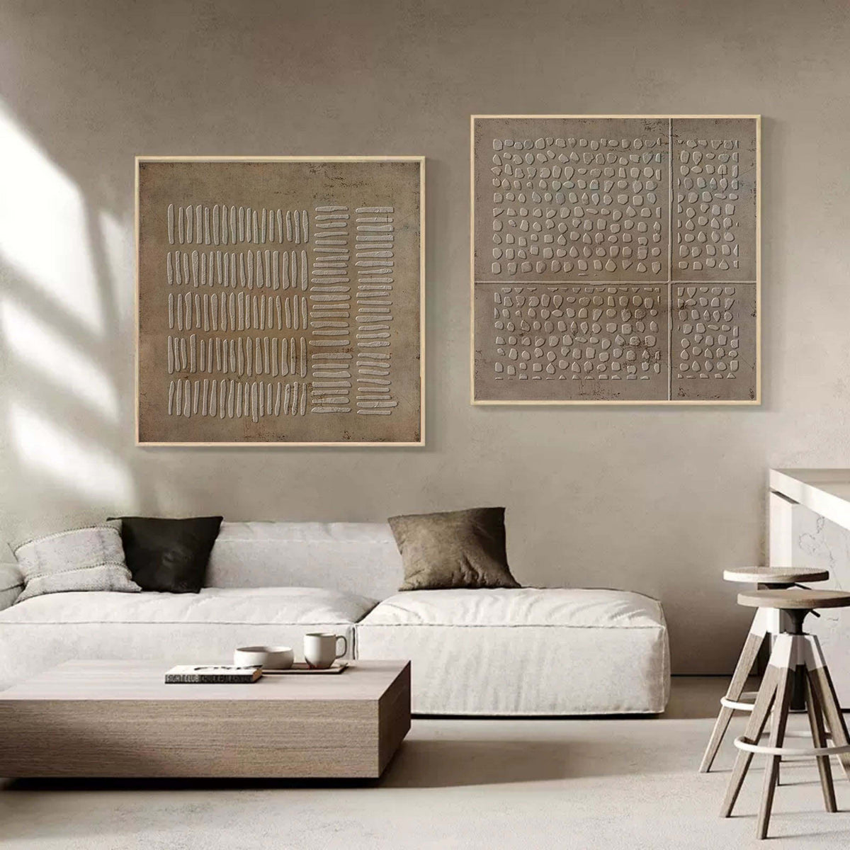 Abstract Painting Set Of 2 #SP066