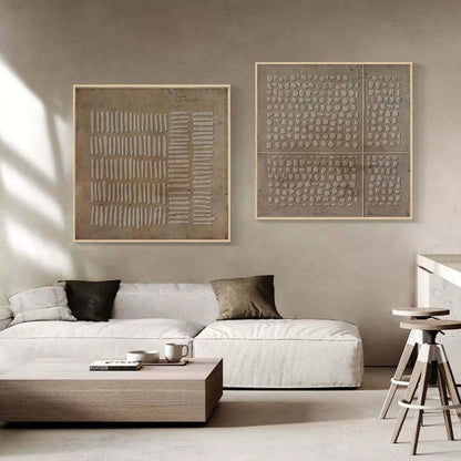 Abstract Painting Set Of 2 #SP066