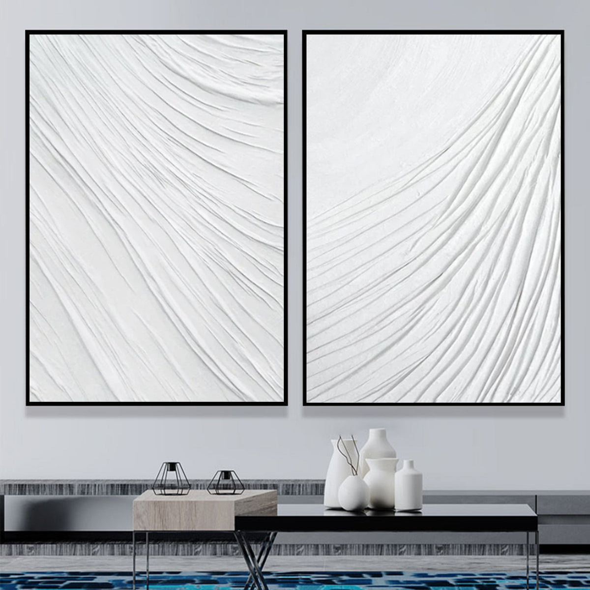 Abstract Painting Set Of 2 #SP087