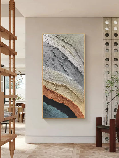 Peinture à texture d'art en plâtre #SG057