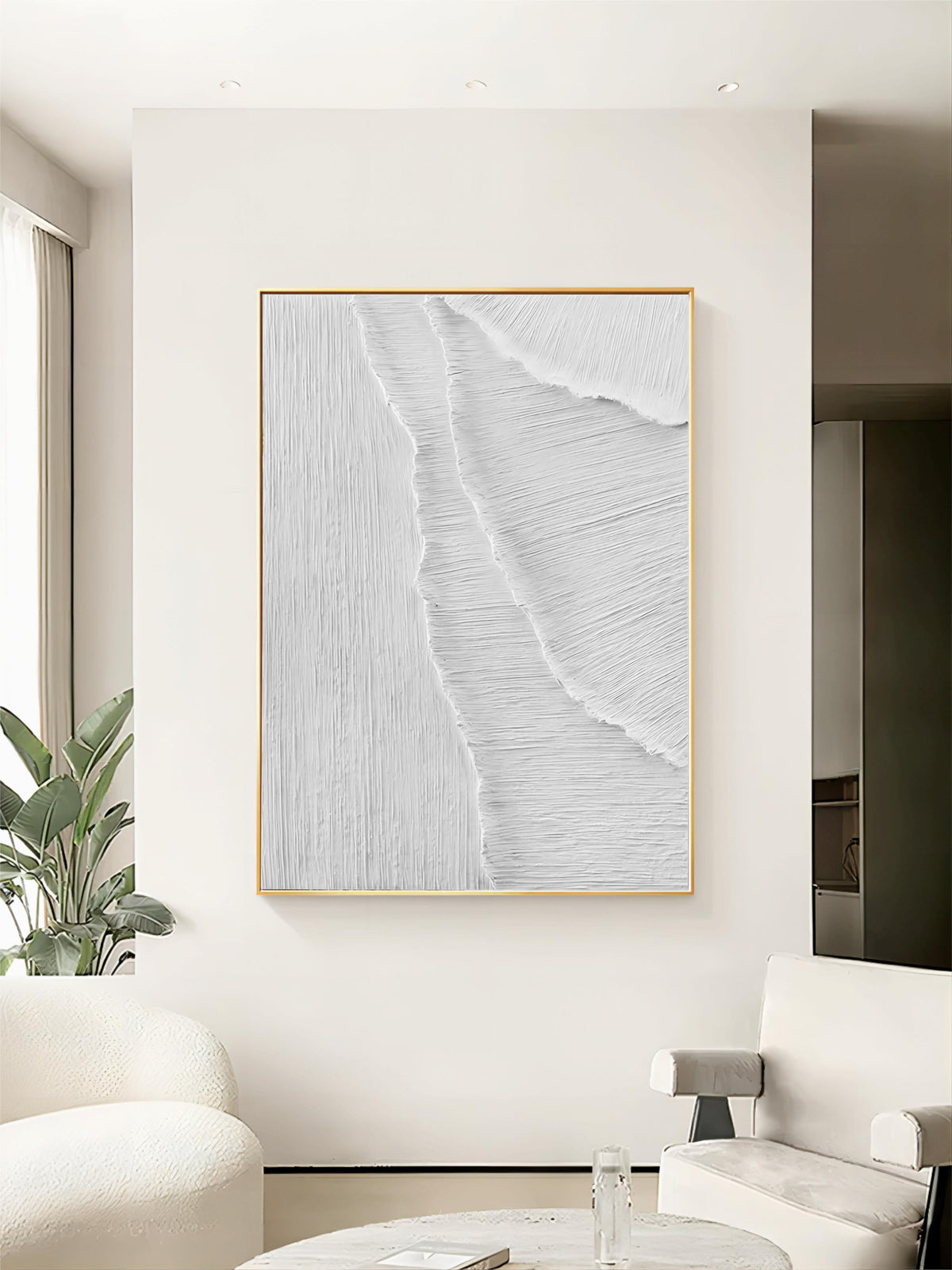 Peinture à texture d'art en plâtre #TX098