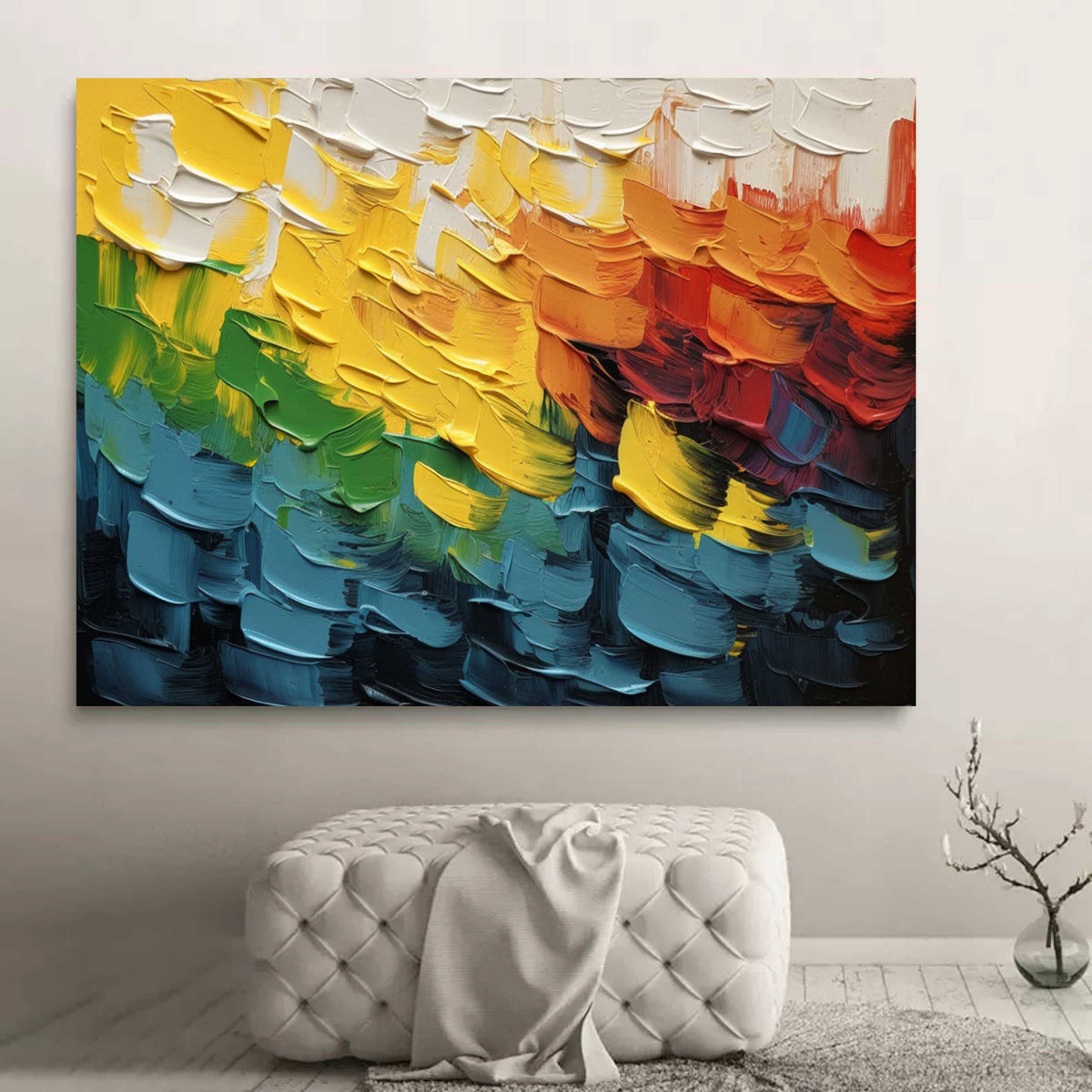 PEINTURE COLORÉE #CA130