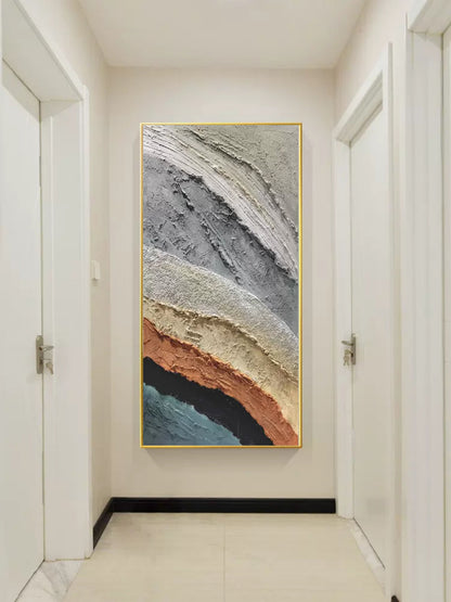 Peinture à texture d'art en plâtre #SG057