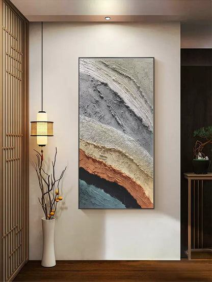 Peinture à texture d'art en plâtre #SG057