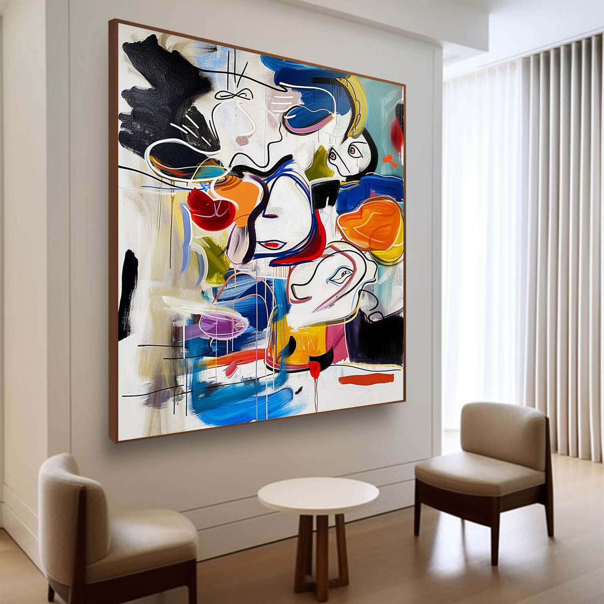 ABSTRACT GRAFFITI ART #GA055