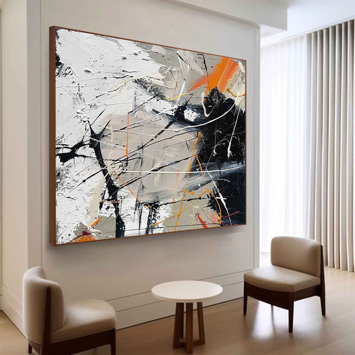 Abstract Expressionist Art #AEA008