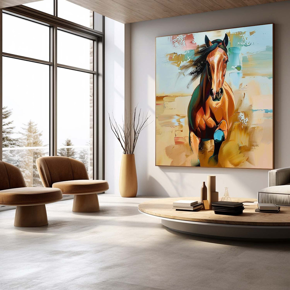 Contemporary Horse Art #HA003