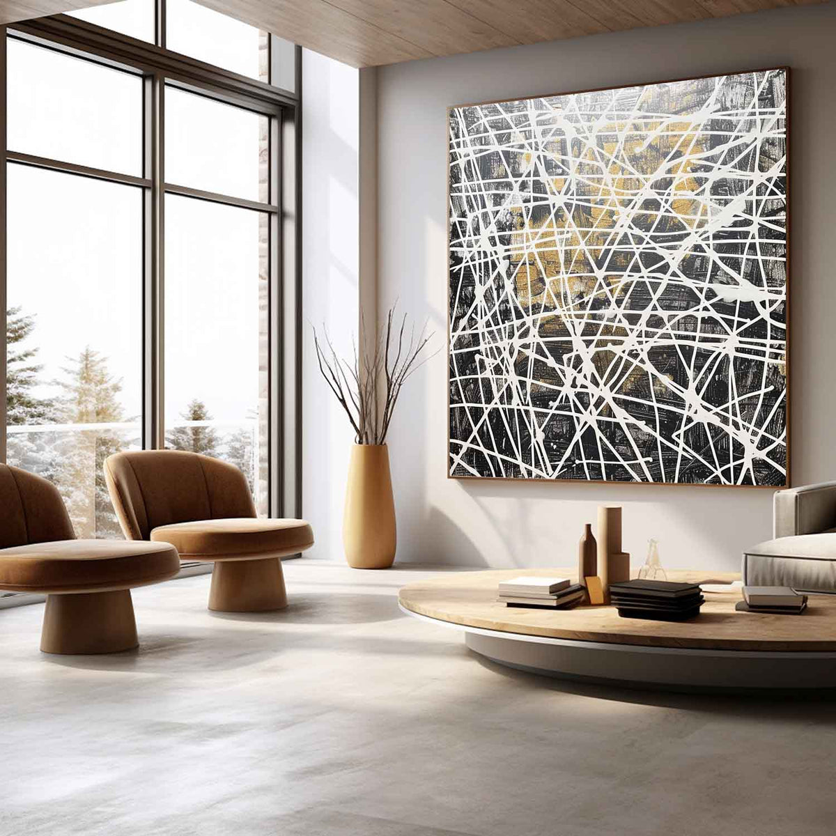 Abstract Expressionist Art #AEA049