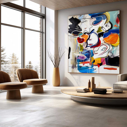 ABSTRACT GRAFFITI ART #GA055