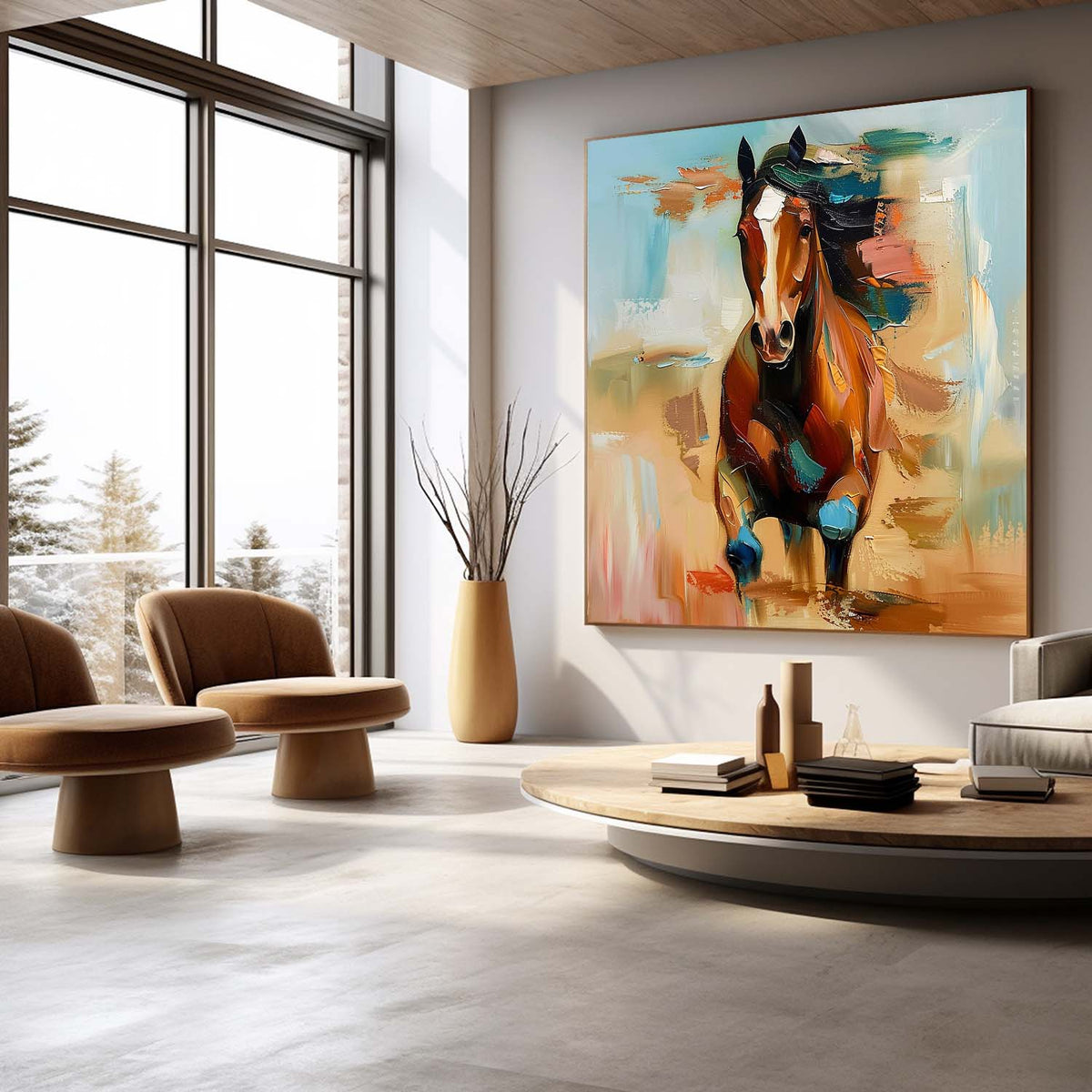 Contemporary Horse Art #HA004