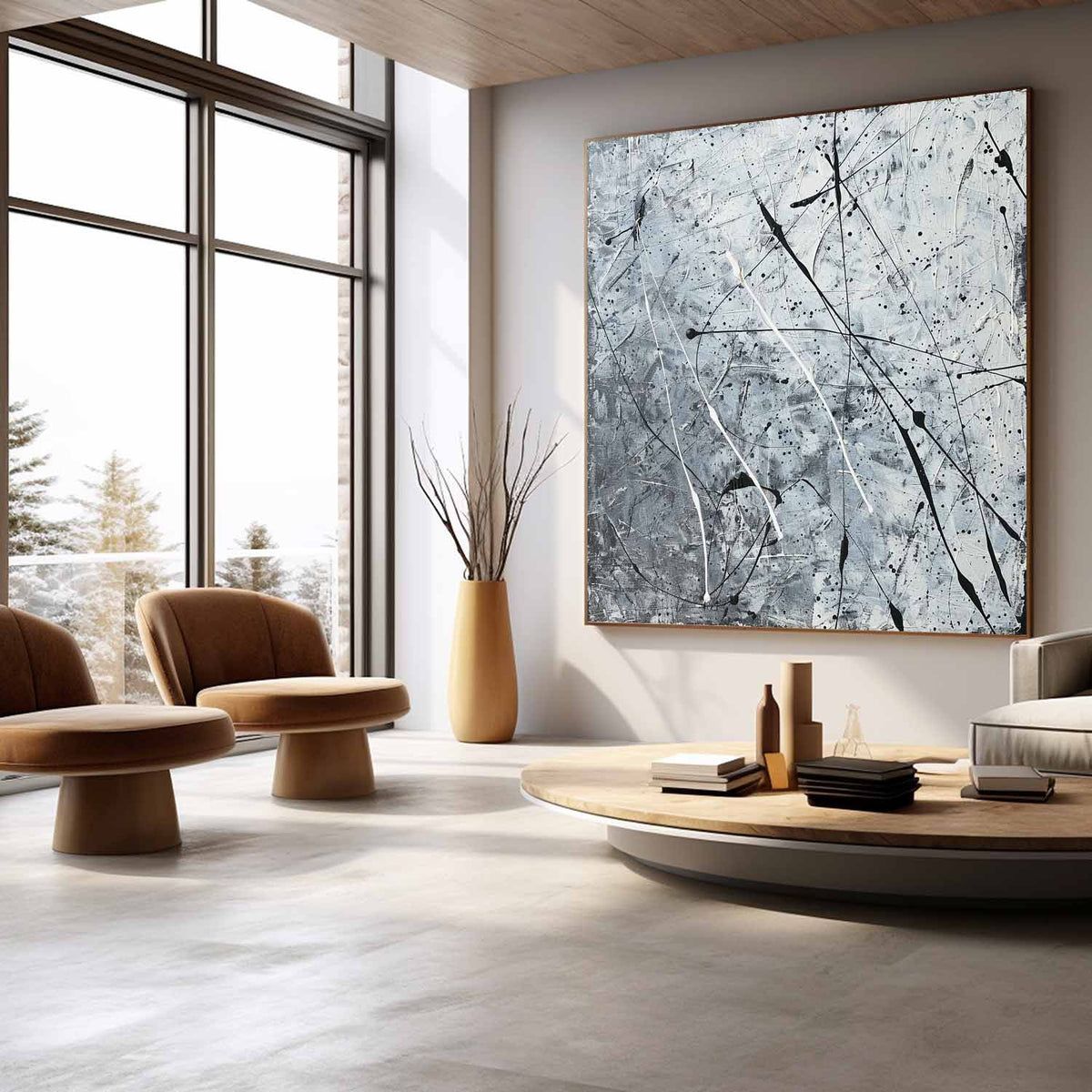 Abstract Expressionist Art #AEA033