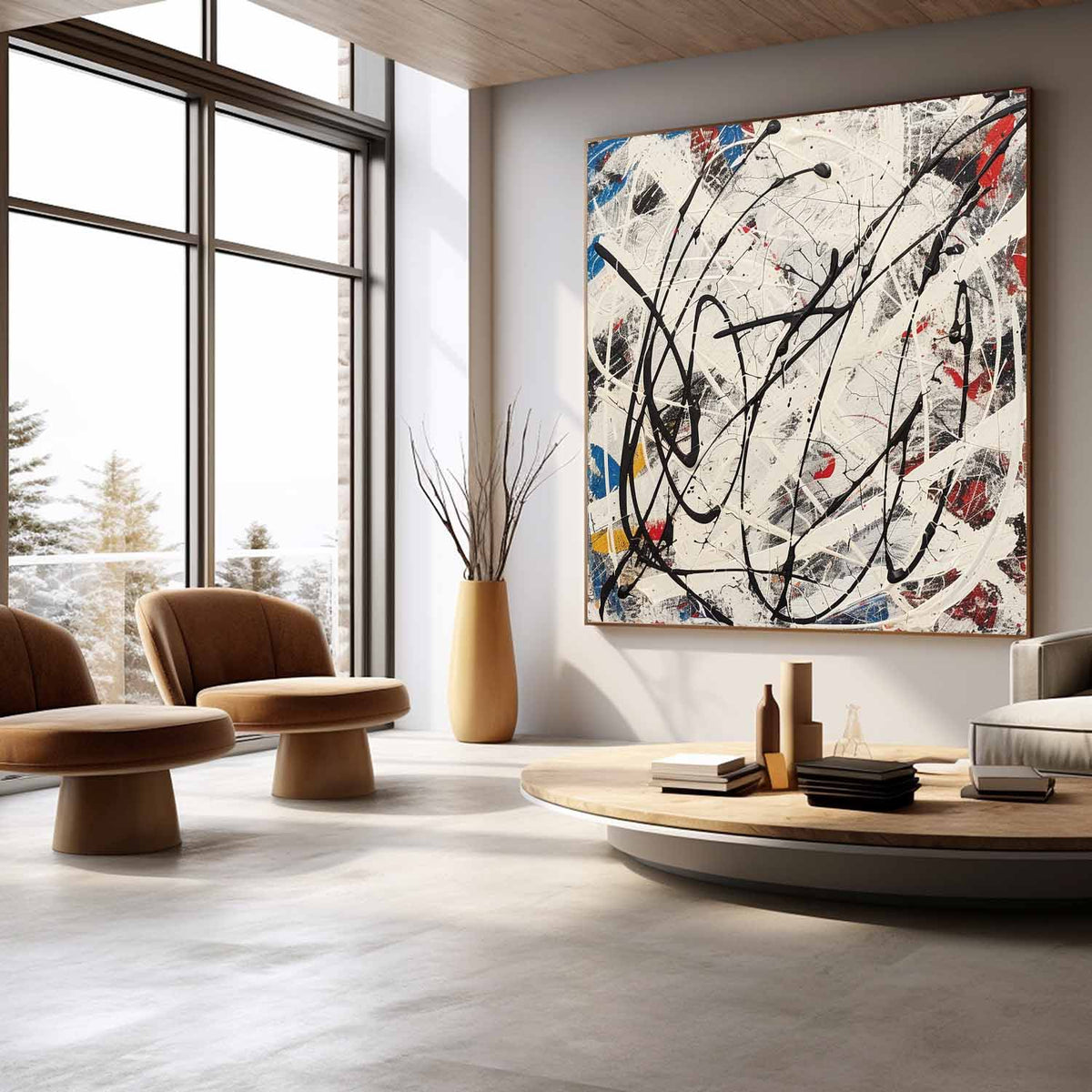 Abstract Expressionist Art #AEA041