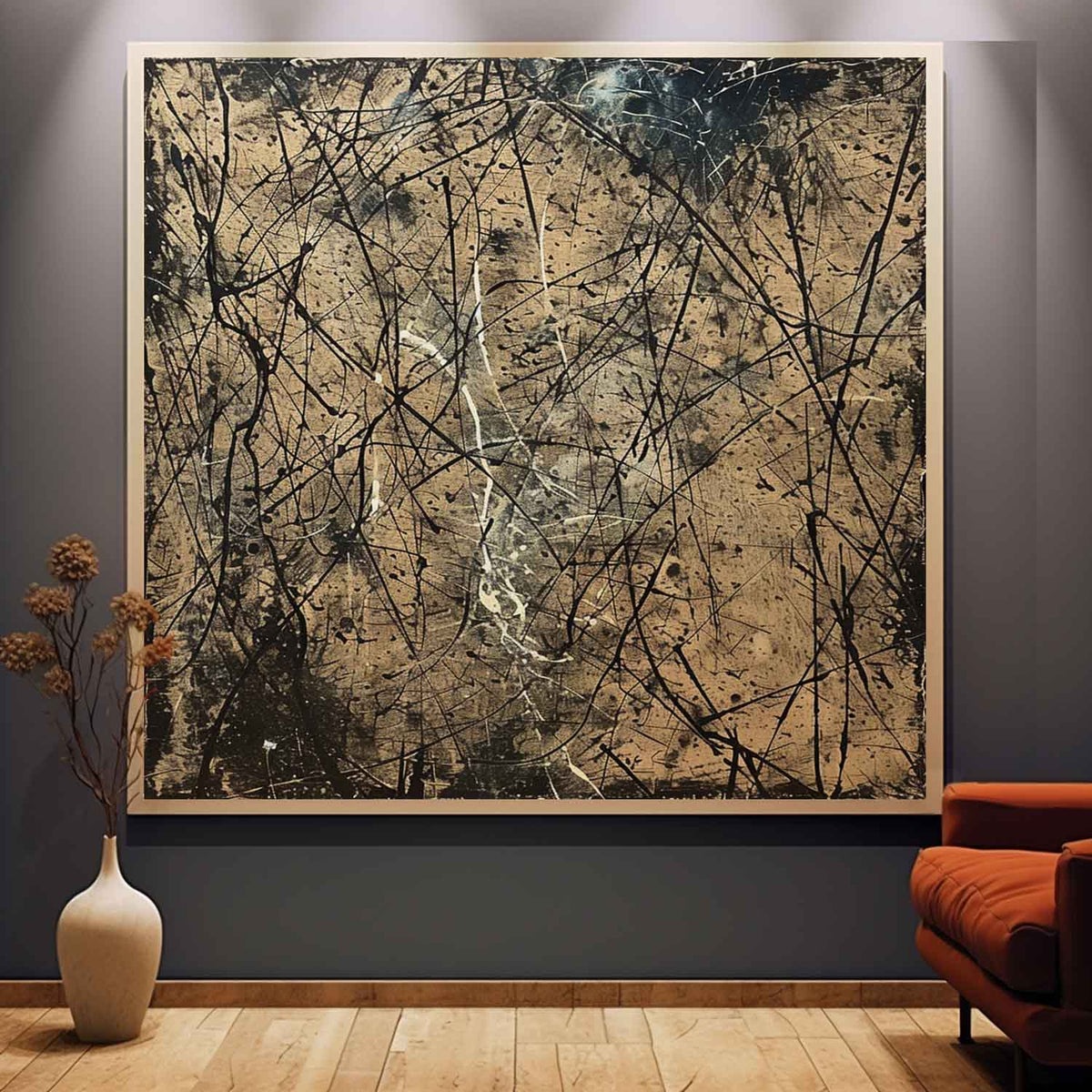 Abstract Expressionist Art #AEA023