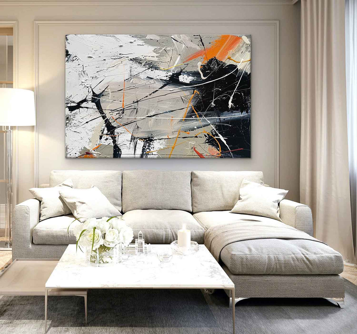Abstract Expressionist Art #AEA008