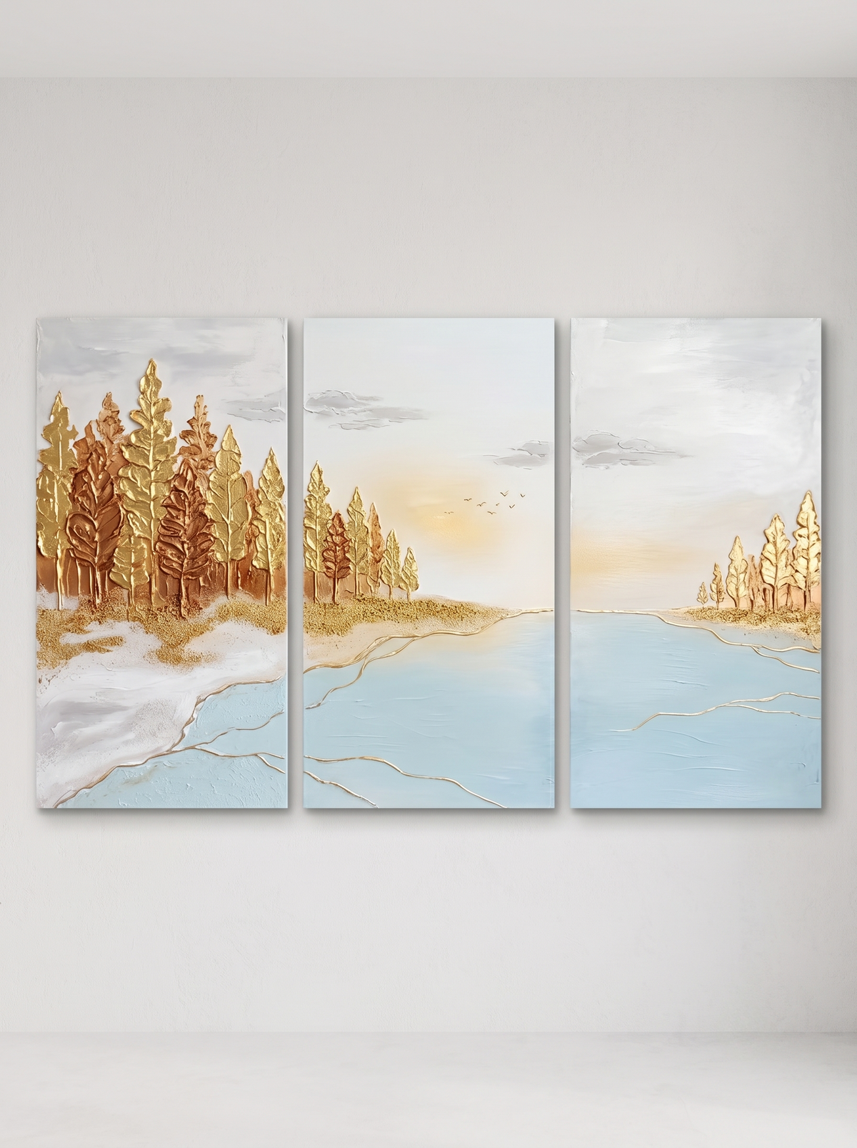 Golden Lakeside Reverie #SG738