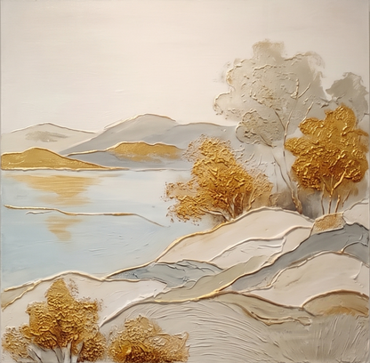 Gilded Lake Serenity #SG747