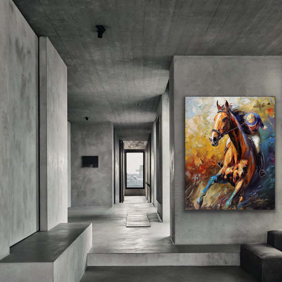 Contemporary Horse Art #HA031