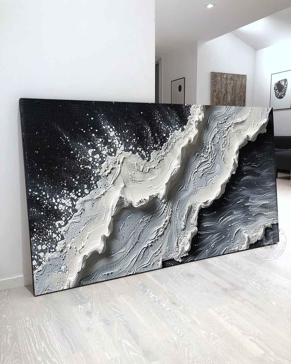 Peinture à texture d'art en plâtre #SG354
