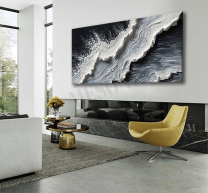 Peinture à texture d'art en plâtre #SG354